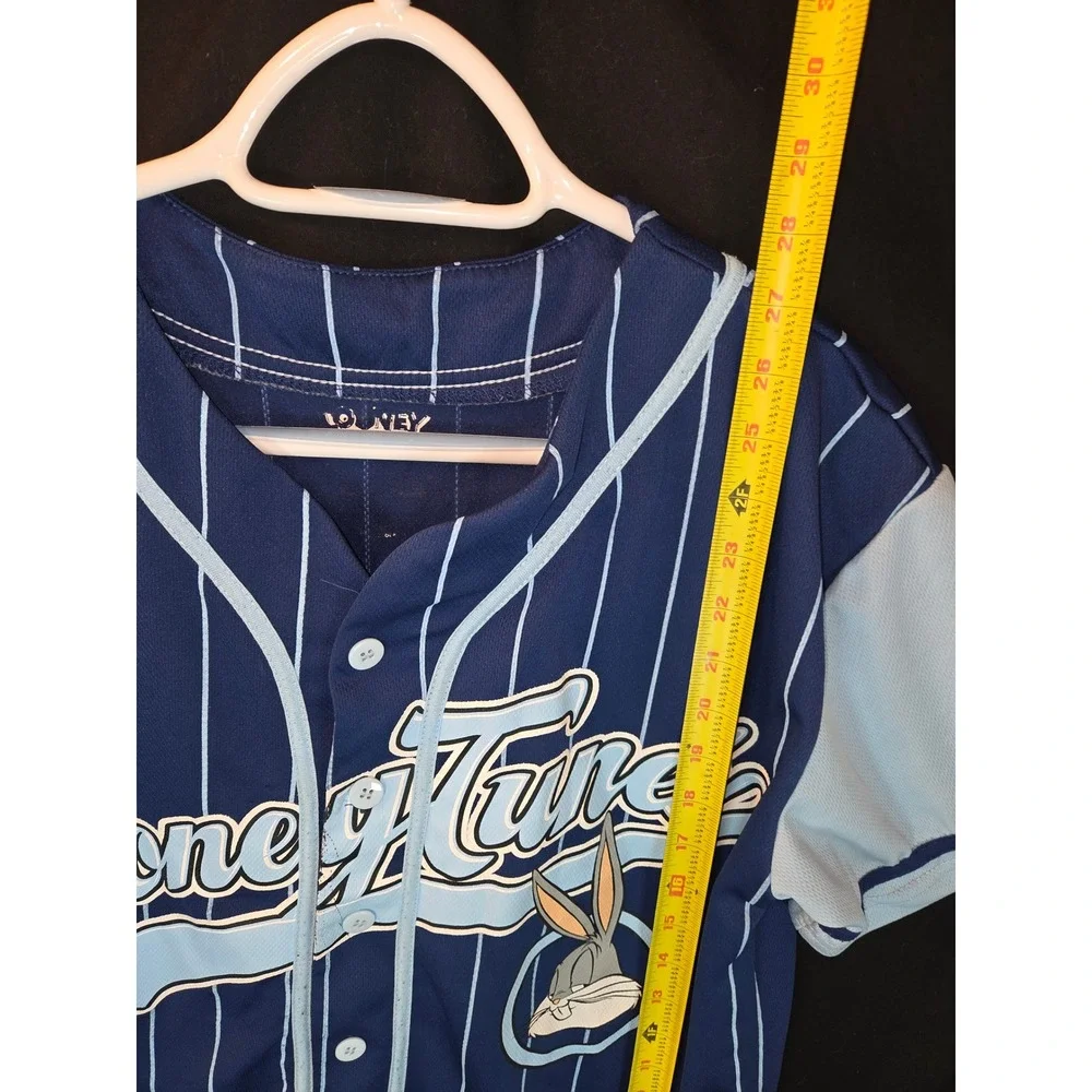 Looney Tunes Bugs Bunny Baseball Jersey Shorts 2 Piece Set‎ Men small